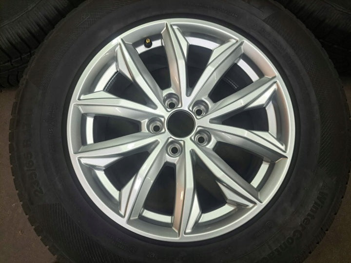 4x Alufelge 17 Zoll 7.0" 5x112 34ET Glanz Silber 80A601025J Audi Q5 A3 I FEL3495848654vu