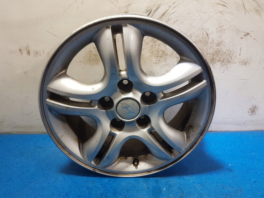 1x Alufelge 16 Zoll 6.5" 5x114.3 529101F200 Hyundai Accent Rim Wheel