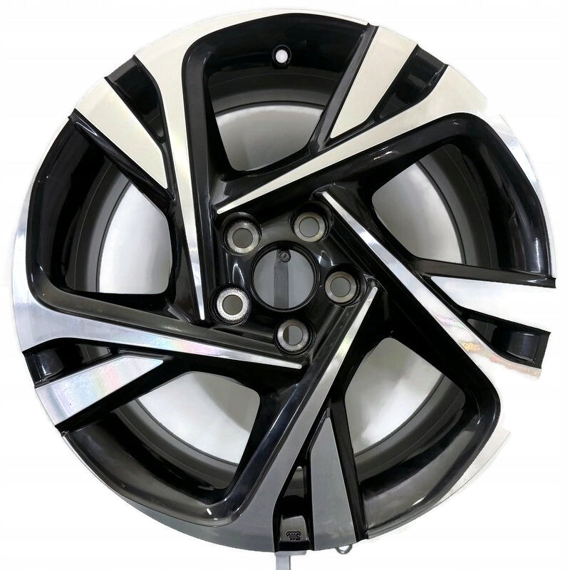1x Alufelge 18 Zoll 7.0" 5x114.3 50ET Glanz Schwarz CMS1305 Toyota C-Hr FEL7070039698zi