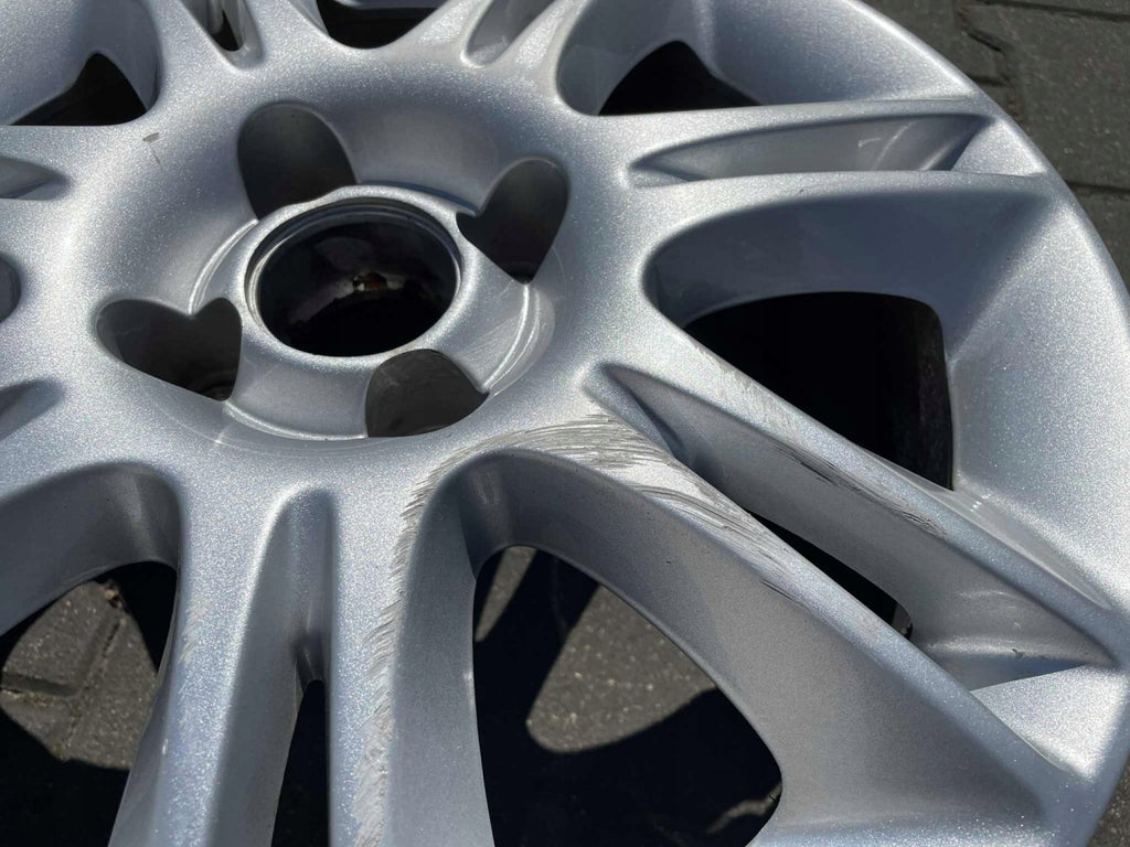 1x Alufelge 16 Zoll 6.0" 4x100 40ET Glanz Silber Opel Rim Wheel FEL5583077369wy