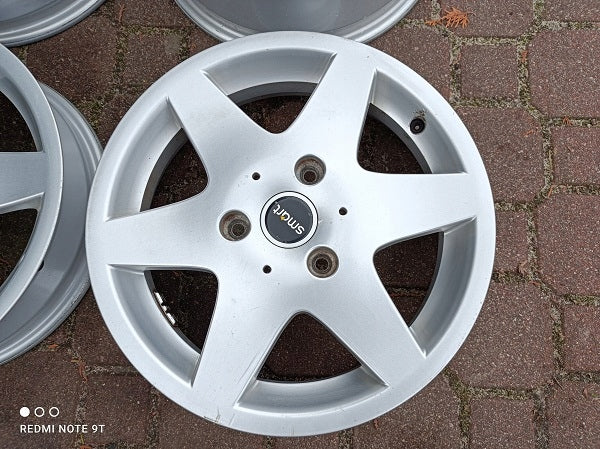 4x Alufelge 15 Zoll 5.5" 3x112 Smart Rim Wheel FEL7746257271gv