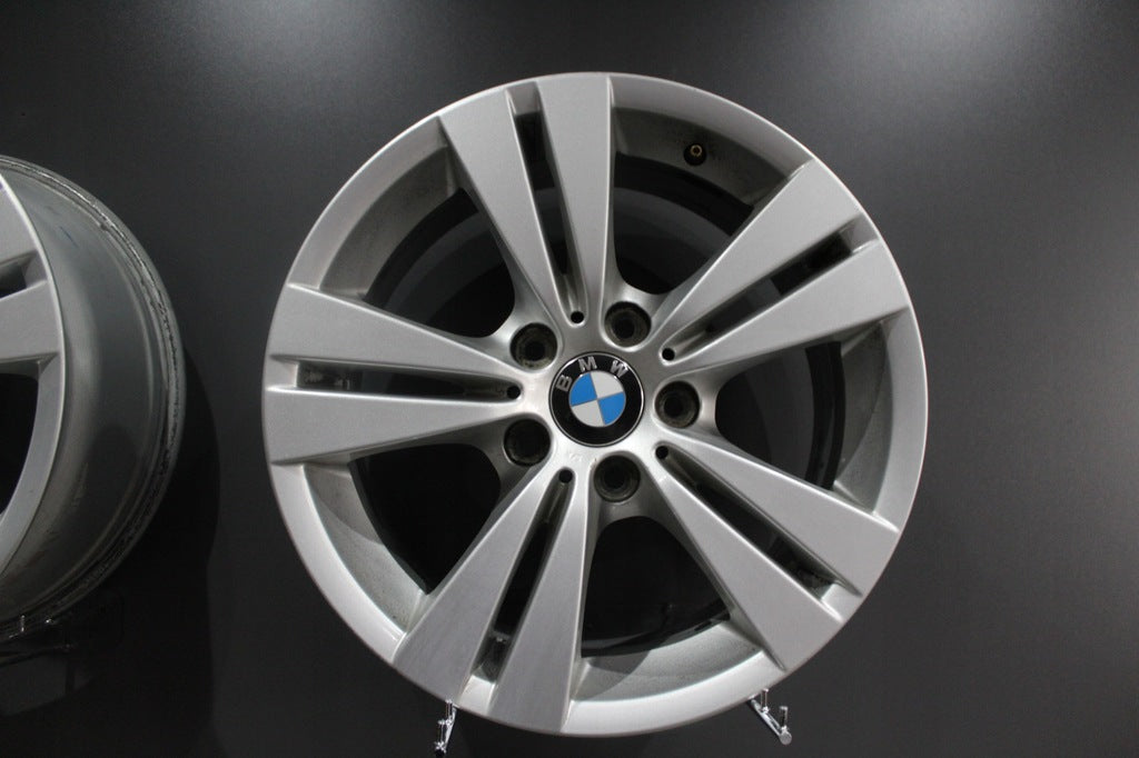 1x Alufelge 17 Zoll 8.0" 5x120 43ET Glanz Silber 6783285 BMW 1 Rim Wheel FEL2025108910eq
