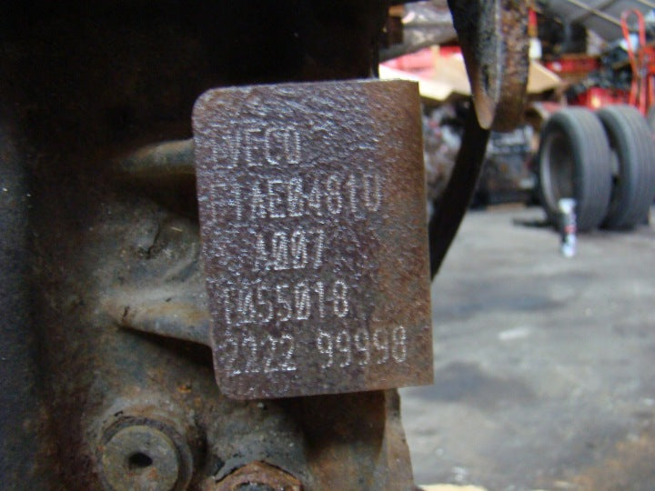 Motor Iveco I F1AE0481U 2.3 106PS 78kW 197TKm Diesel Engine Unkomplett MOT8116236240bl