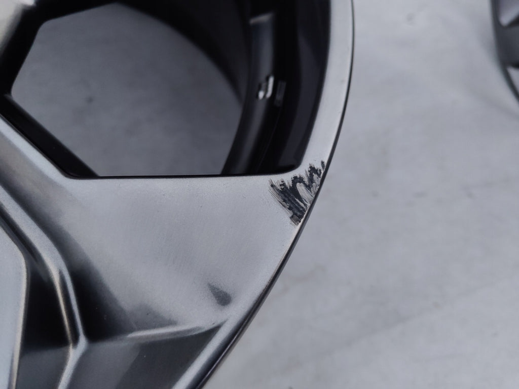 1x Alufelge 18 Zoll 7.0" 5x114.3 45ET Glanz Graphit 9965777080 Mazda Mx-30 FEL4818350302bk