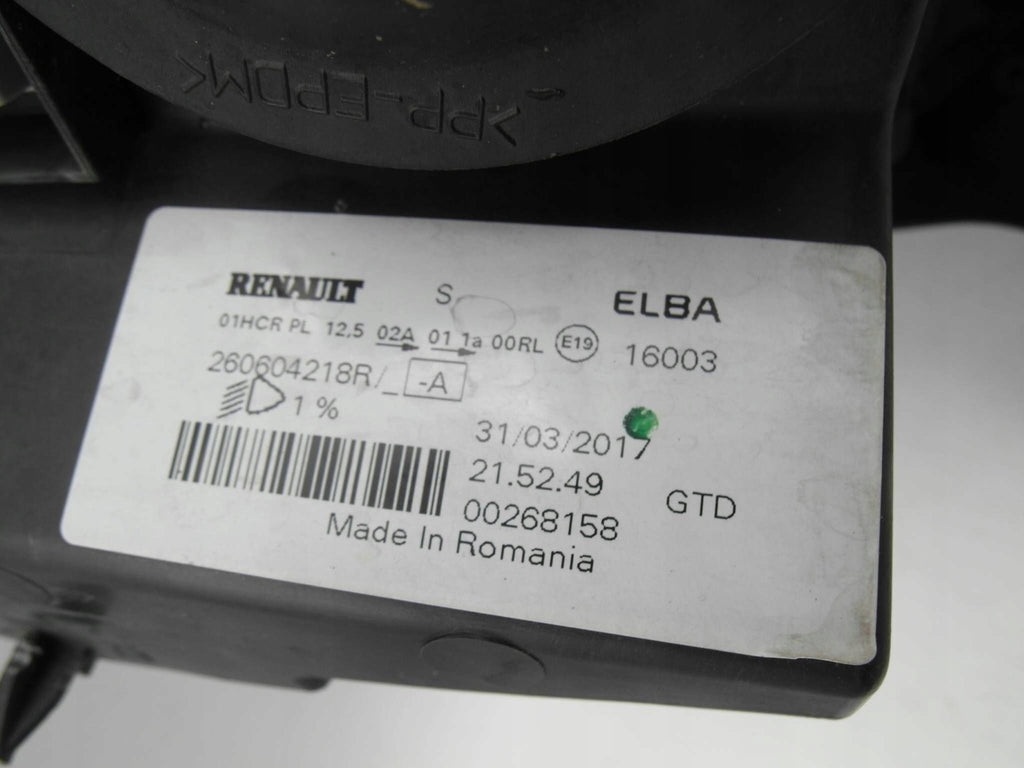 Frontscheinwerfer Dacia Sandero II 260604218R Links Scheinwerfer Headlight SCH1679868403tp