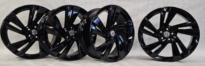 4x Alufelge 18 Zoll 7.0" 5x100 39ET 2GM601025H VW T-Cross Rim Wheel FEL3698518644cp