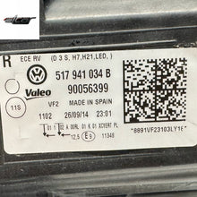 Laden Sie das Bild in den Galerie-Viewer, Frontscheinwerfer VW Golf Sportsvan I 85122000 Rechts Scheinwerfer Headlight SCH5426062756vb