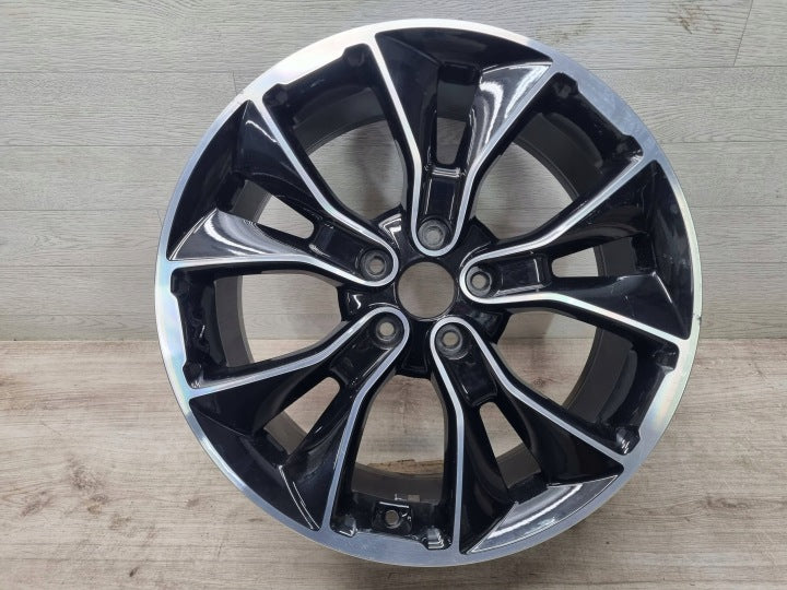 1x Alufelge 19 Zoll 8.0" 5x114.3 55ET Glanz Schwarz 52910-S0100 Hyundai I30 FEL4990542260oc