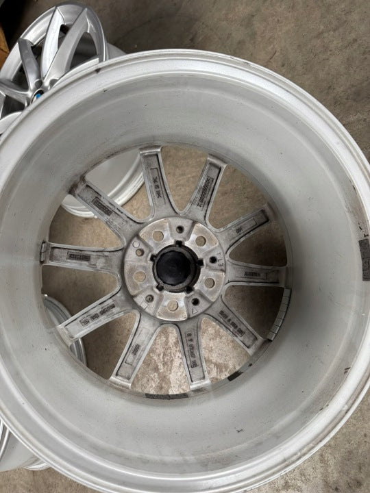 4x Alufelge 17 Zoll 7.5" 5x112 52ET Silber 6856061- BMW Rim Wheel FEL7060244336fx