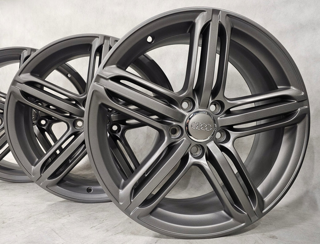 4x Alufelge 18 Zoll 7.5" 5x112 54ET Glanz Silber 8P0601025 Audi A3 Rim Wheel FEL9887001629ah