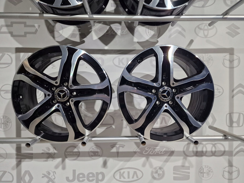 4x Alufelge 18 Zoll 7.5" 5x112 53 5ET A2434011600 Mercedes-Benz Eqa H243