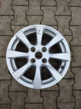 Load image into Gallery viewer, 1x Alufelge 16 Zoll 6.5" 4x108 38ET Silber 9832274480 Opel Corsa F Rim Wheel FEL5715725612gr