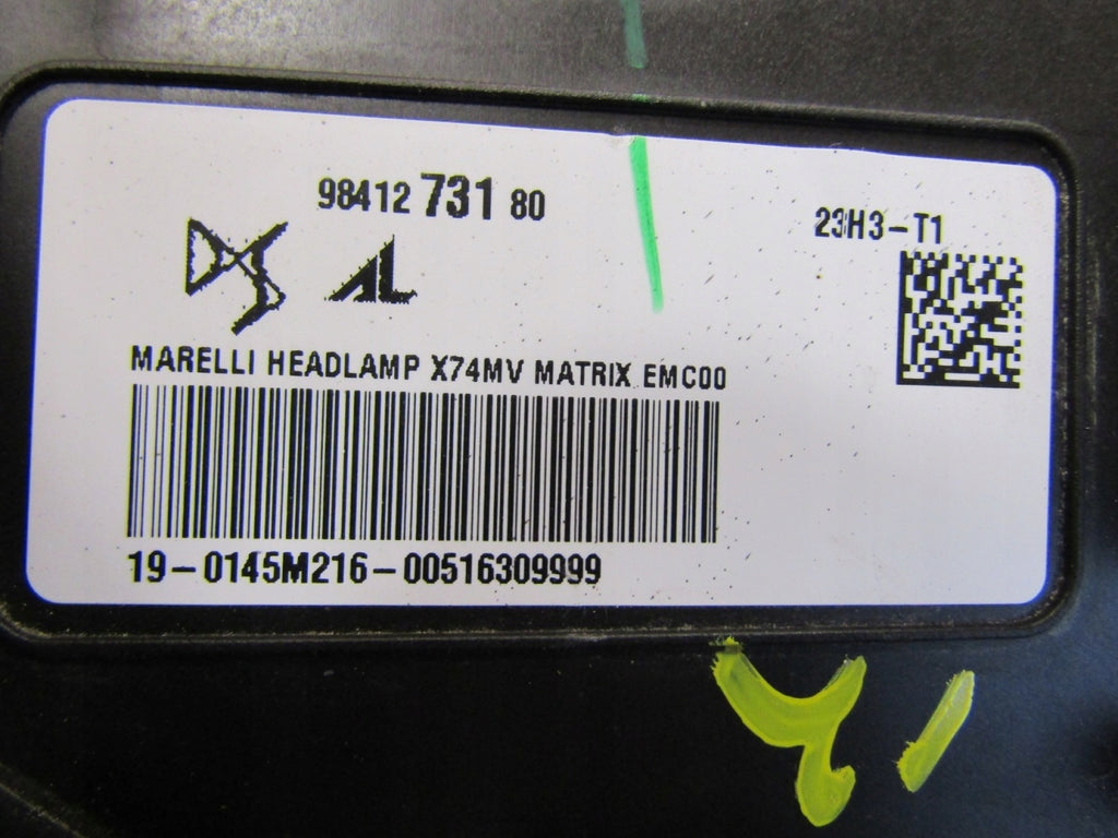 Frontscheinwerfer Citroën I 9841273180 LED Links Scheinwerfer Headlight SCH4650009968md