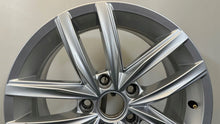 Load image into Gallery viewer, 1x Alufelge 16 Zoll 6.5&quot; 5x112 46ET Glanz Silber 5G0601025 Vw Rim Wheel