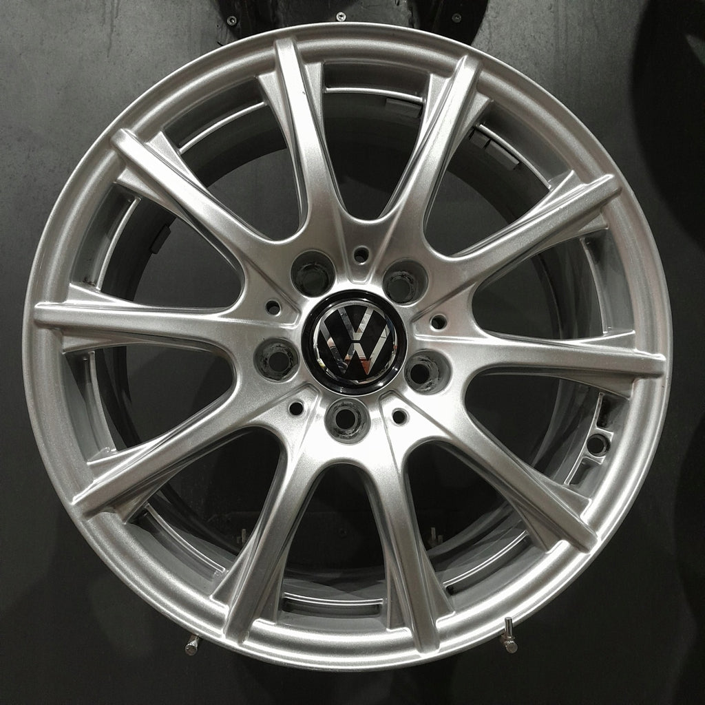 4x Alufelge 16 Zoll 6.5" 5x112 38ET A2054012400 Mercedes-Benz Scirocco Passat FEL6651100928zz