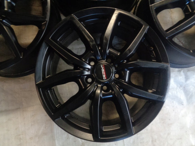 4x Alufelge 17 Zoll 7.5" 5x112 40ET Glanz Schwarz KBA49355 Audi Mini Rim Wheel FEL6527967917vt