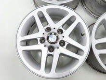 Laden Sie das Bild in den Galerie-Viewer, 4x Alufelge 15 Zoll 6.5" 5x120 42ET Silber 10953687 BMW 3 E36 E46 E90 Rim Wheel FEL6844591495zq
