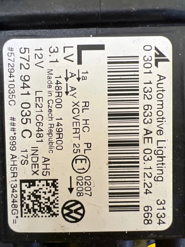 Frontscheinwerfer VW Tiguan 572941035C LED Links Scheinwerfer Headlight SCH7584947926az