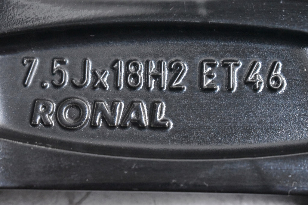 1x Alufelge 18 Zoll 7.5" 5x100 46ET 6V060102K Skoda Fabia Iii Rim Wheel