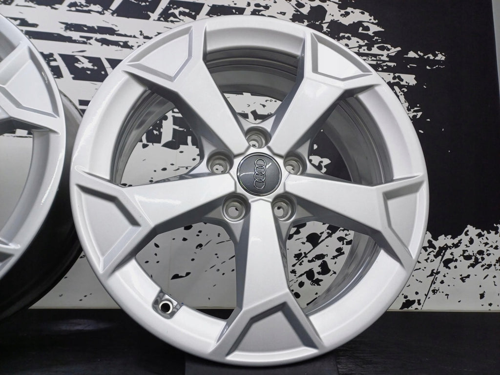 4x Alufelge 17 Zoll 6.5" 5x112 38ET Silber Audi A3 Superb I Octavia Kodiaq FEL3794052618yo