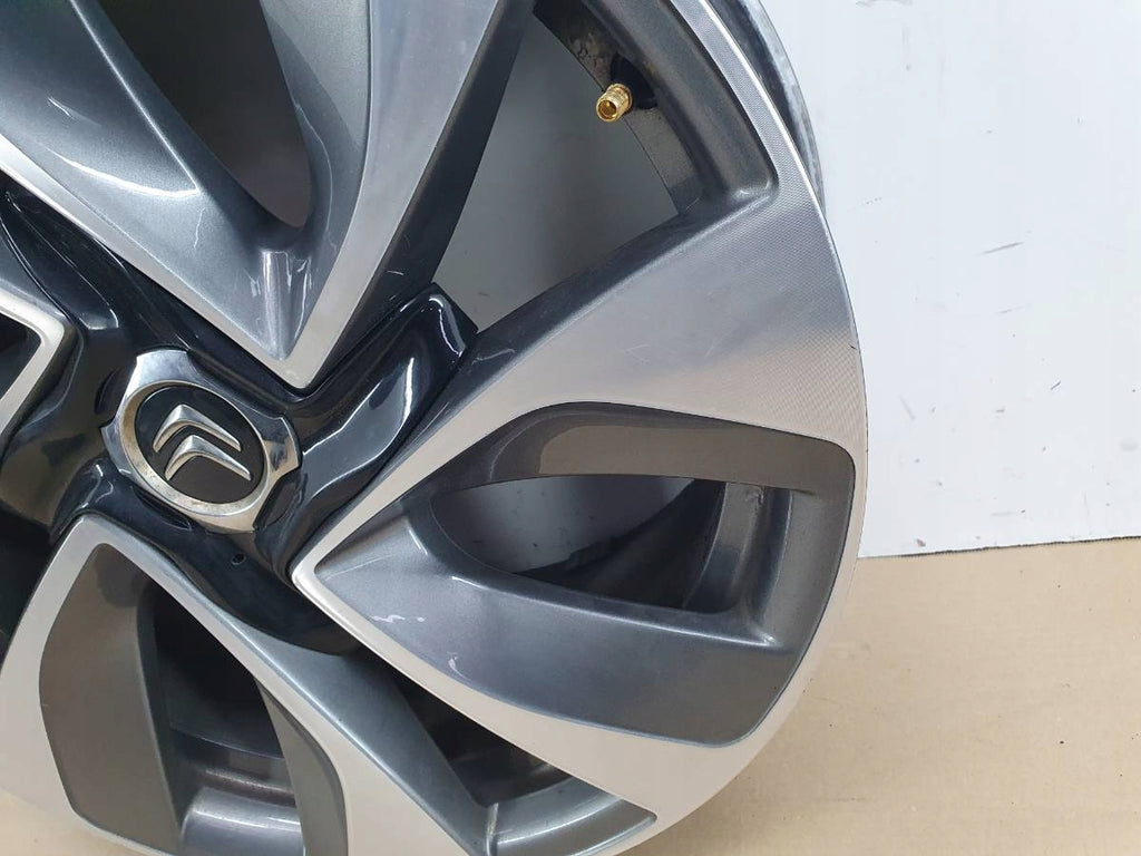1x Alufelge 18 Zoll 8.0" 4x108 27ET Glanz Silber 9687902677 Citroën Ds5 FEL3952691350qz