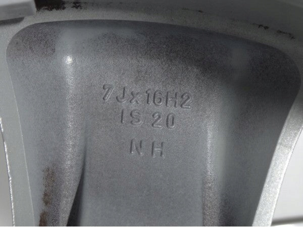 4x Alufelge 16 Zoll 7.0" 5x120 20ET Glanz Silber 6758774 BMW E39 E60 E61 FEL8943158097zz