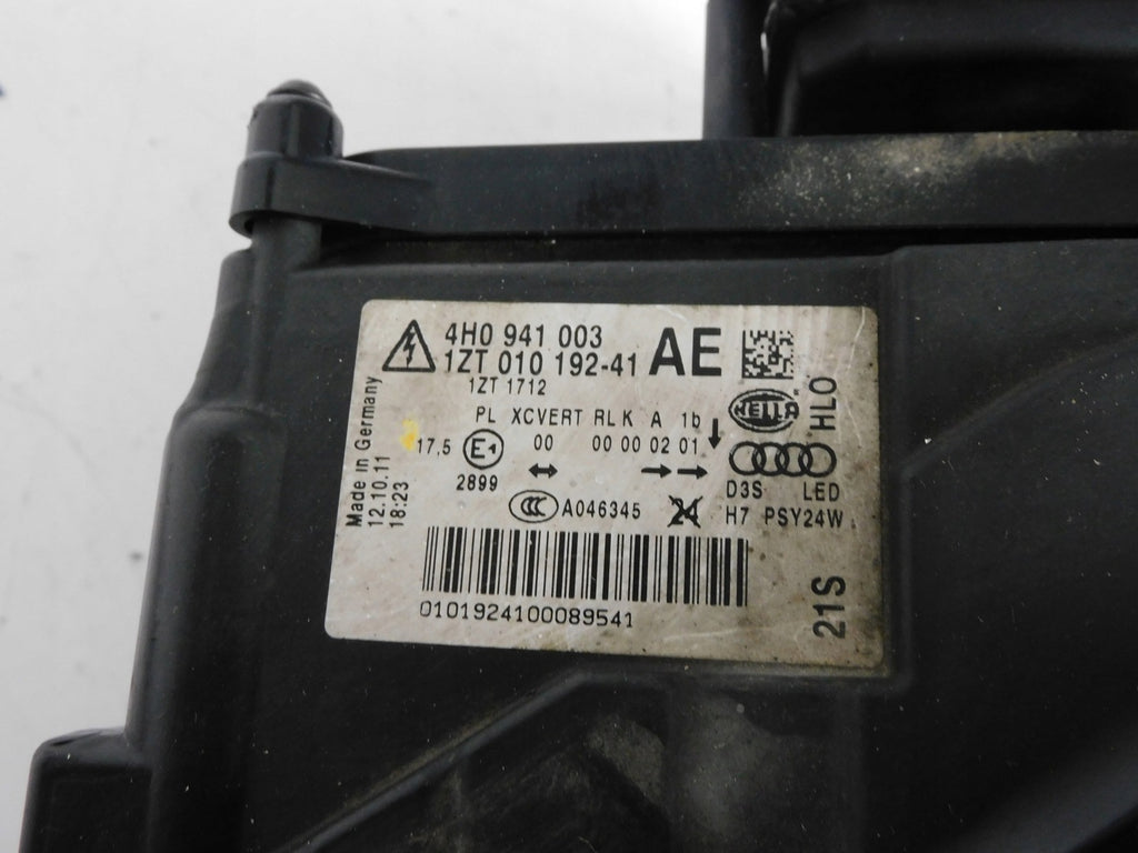 Frontscheinwerfer Audi A8 4H0941029 4H0941003 LED Links Scheinwerfer Headlight SCH9270251985nm
