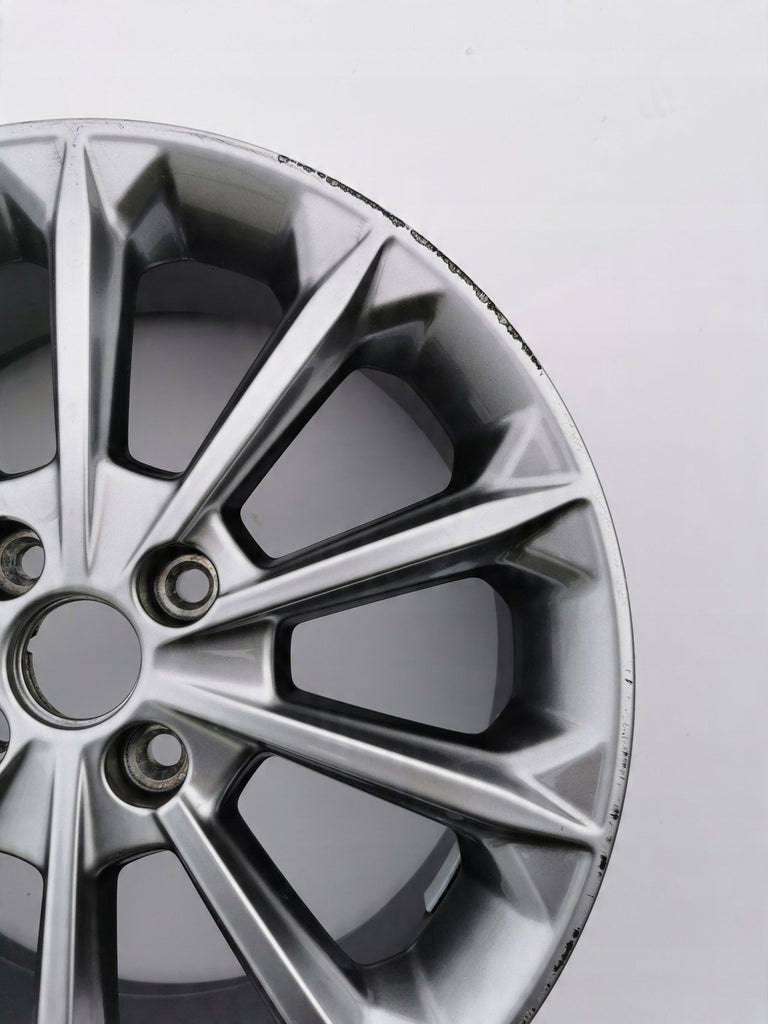 1x Alufelge 17 Zoll 7.0" 4x108 47,5ET Glanz Silber H1BC-1007-D1A Ford Fiesta