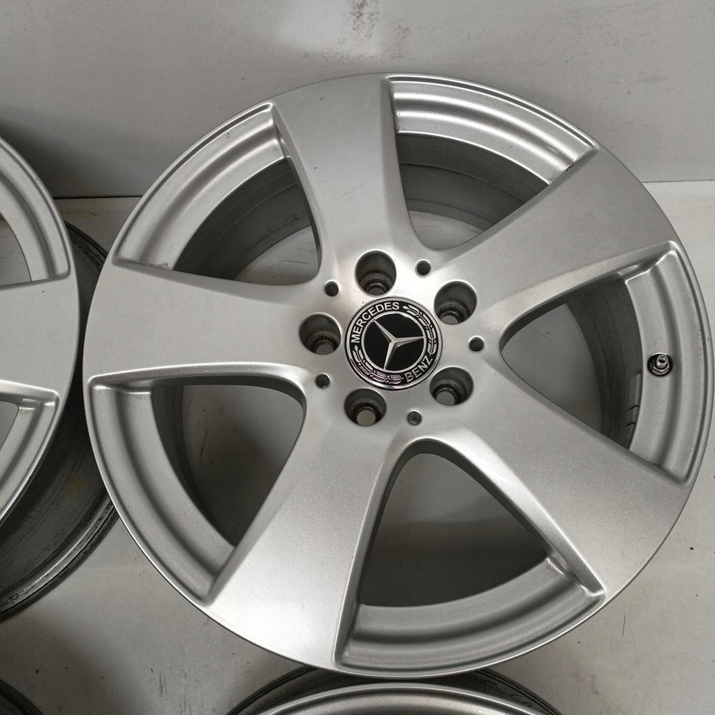 4x Alufelge 17 Zoll 7.0" 5x112 48ET A2054015500 Mercedes-Benz W205 W204 W245 FEL1909686133wy