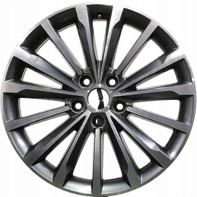 1x Alufelge 18 Zoll 7.0" 5x112 45ET Glanz Graphit 57A601025 Mg Rim Wheel