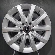 Load image into Gallery viewer, 4x Alufelge 16 Zoll 6.5" 5x112 49ET Glanz Silber Mercedes-Benz W246 Rim Wheel FEL2407316135fq