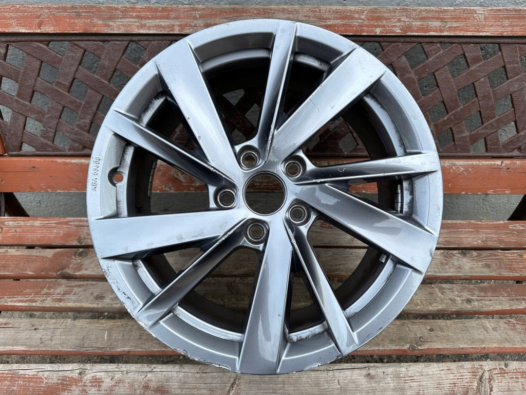 1x Alufelge 16 Zoll 7.0" 5x112 43ET Glanz Graphit 3J0073676 VW Passat Rim Wheel FEL3055755878fz