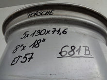 Load image into Gallery viewer, 1x Alufelge 18 Zoll 8.0" 5x130 57ET 98736213702 Porsche Rim Wheel FEL3362934182mo