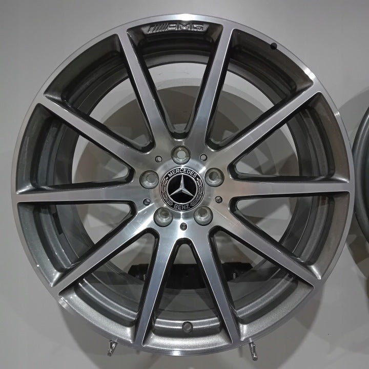 1x Alufelge 19 Zoll 8.0" 5x112 56ET A2534013400 Mercedes-Benz Amg Rim Wheel FEL3892089820uy