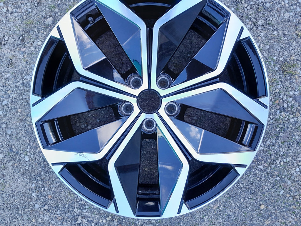 1x Alufelge 20 Zoll 6.5" 5x114.3 33ET Glanz Schwarz 403005730R Renault Scenic FEL6690341308ya