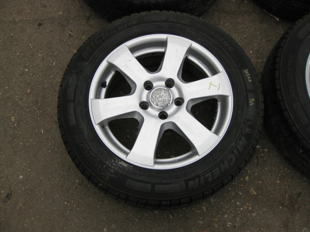 4x Alufelge 16 Zoll 6.5" 5x112 50ET Mercedes-Benz W203 Rim Wheel FEL8843185489xo