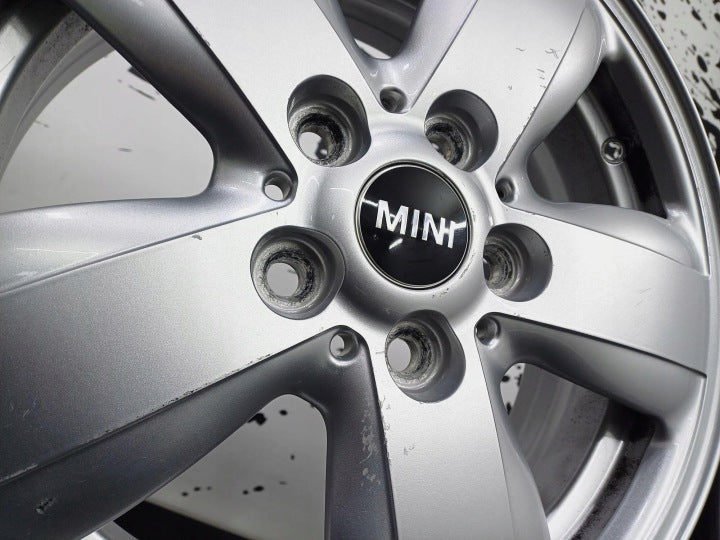 4x Alufelge 15 Zoll 5.5" 5x112 46ET Glanz Silber 6855110 Mini Rim Wheel FEL2690844308dy