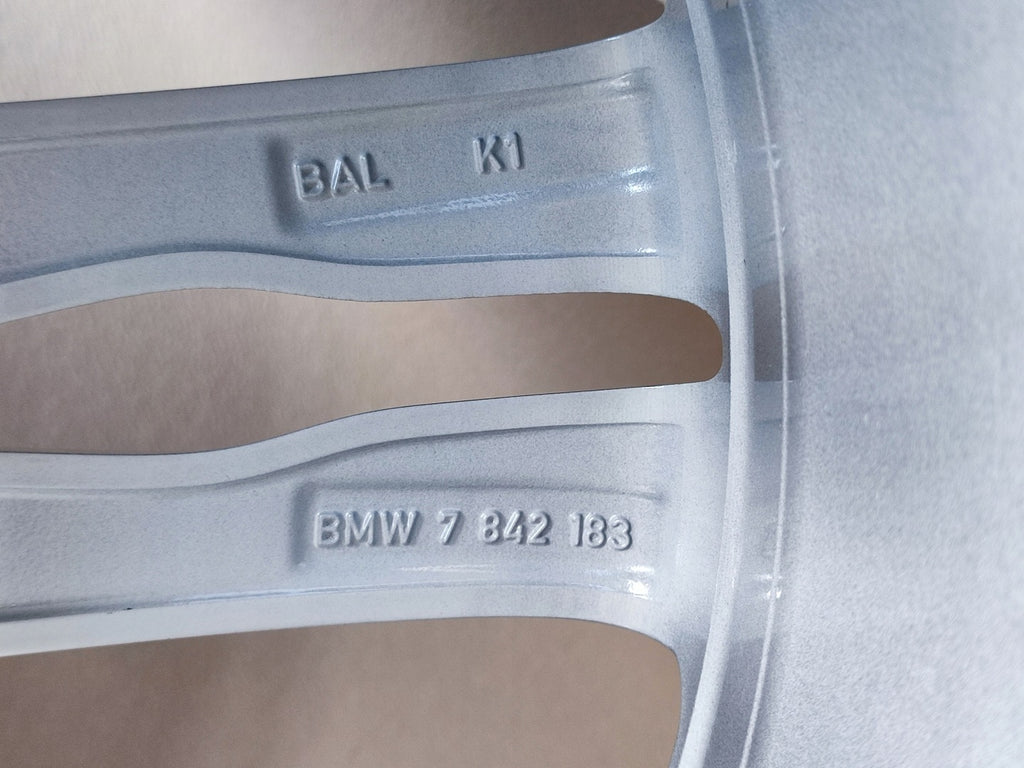 1x Alufelge 20 Zoll 10.0" 5x120 40ET Glanz 7842183 BMW X5 E70 Rim Wheel FEL9105176190sv
