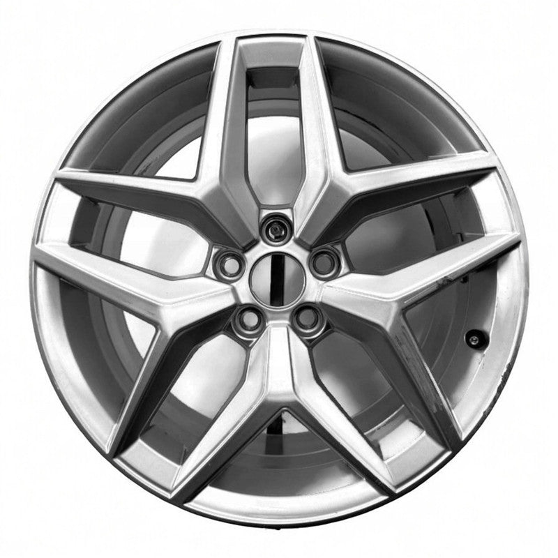 1x Alufelge 17 Zoll 7.0" 5x100 51ET Glanz Silber 6F0601025 Seat Ibiza Rim Wheel