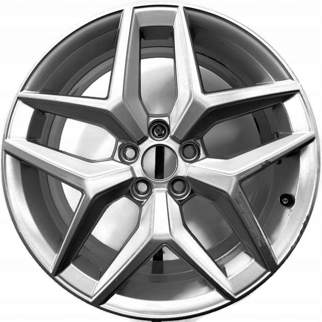 1x Alufelge 17 Zoll 7.0" 5x100 51ET Glanz Silber 6F0601025 Seat Ibiza Rim Wheel