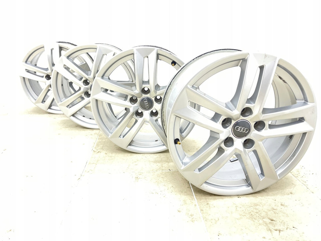 4x Alufelge 17 Zoll 7.0" 5x112 42ET Glanz Silber 8W0601025P Audi B9 Rim Wheel FEL8704660310tb