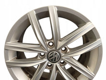 Load image into Gallery viewer, 1x Alufelge 16 Zoll 6.5" 5x112 46ET Glanz Silber 5G0601025CS VW Golf VII I FEL8603634753dv
