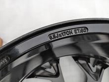 Load image into Gallery viewer, 1x Alufelge 17 Zoll 6.5&quot; 4x100 50ET Glanz Graphit KE409-5F210 Nissan Micra K14