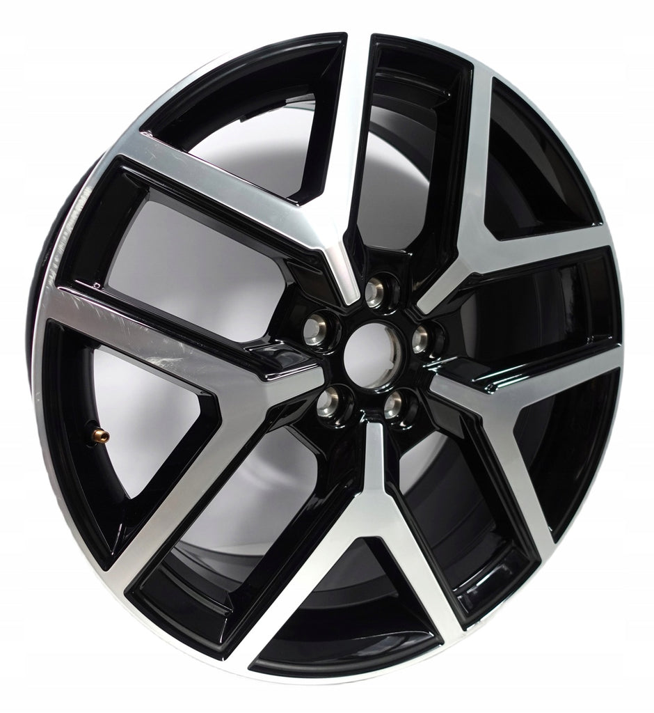 1x Alufelge 18 Zoll 7.0" 5x112 47ET Glanz Schwarz 6F9601025B Mg Arona Rim Wheel