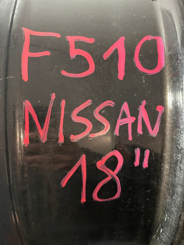 1x Alufelge 18 Zoll 7.0" 5x114.3 40ET Glanz Schwarz N64801 Nissan Qashqai I FEL3176265526hr