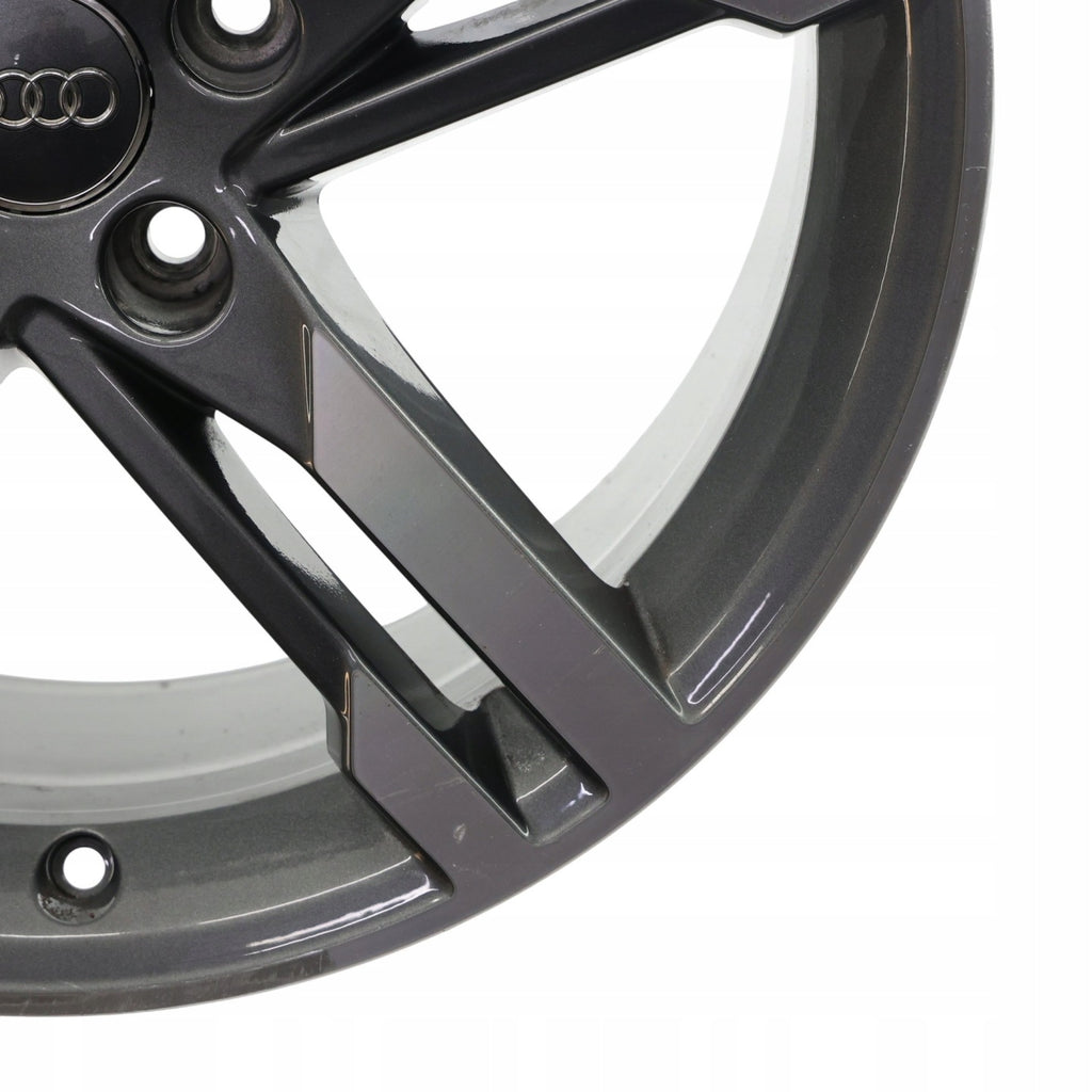 1x Alufelge 18 Zoll 8.0" 5x112 40ET Glanz Graphit 8W0601025M Audi A4 B9 Mg FEL2914294700wx