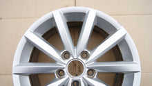 Load image into Gallery viewer, 1x Alufelge 16 Zoll 6.5" 5x112 46ET Glanz Silber 5G0601025BQ VW Golf I Rim Wheel FEL2321535584pb