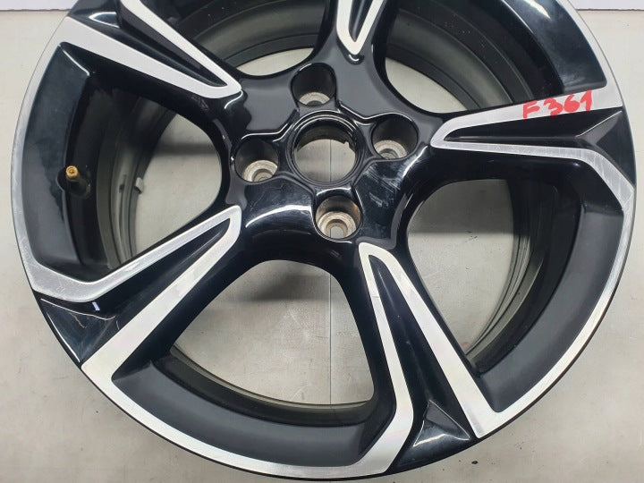1x Alufelge 17 Zoll 7.0" 4x108 38ET Glanz Schwarz 39182183 Opel Corsa F FEL6333572620yv
