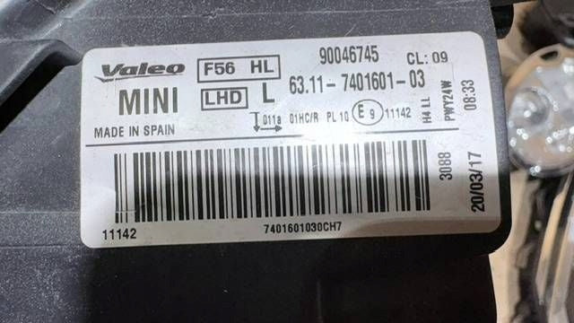 Frontscheinwerfer Mini F57 F56 F55 7401601-03 Links Scheinwerfer Headlight SCH6311614259ye