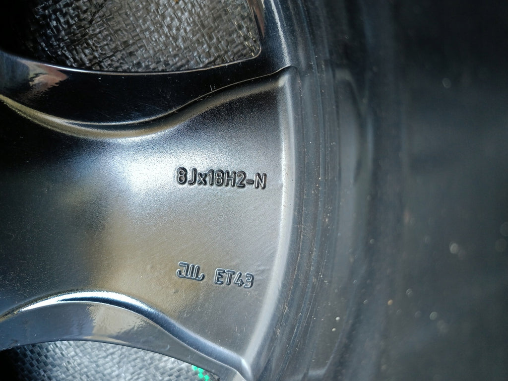 1x Alufelge 18 Zoll 8.0" 5x112 43ET Glanz Schwarz A2134013700 Mercedes-Benz W213 FEL5023895248gu